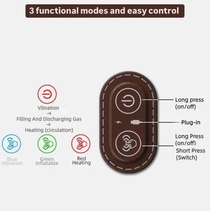 Heating & massage pillow