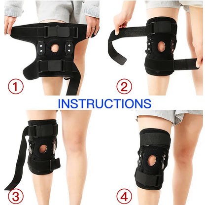 Elastic knee protector