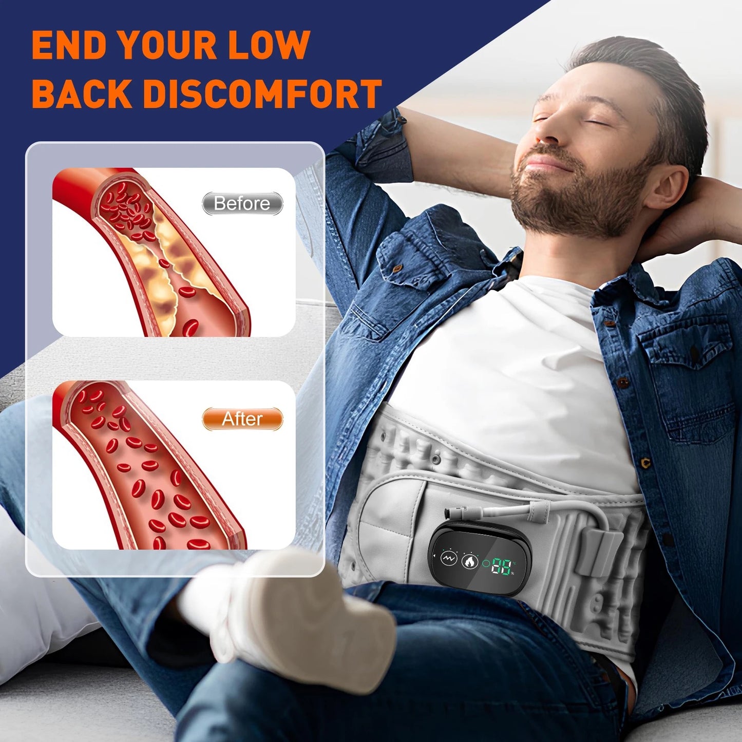 Air pressure Heating belt
