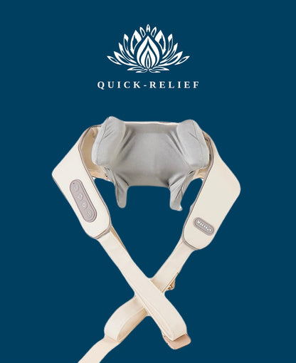 Shiatsu neck massager