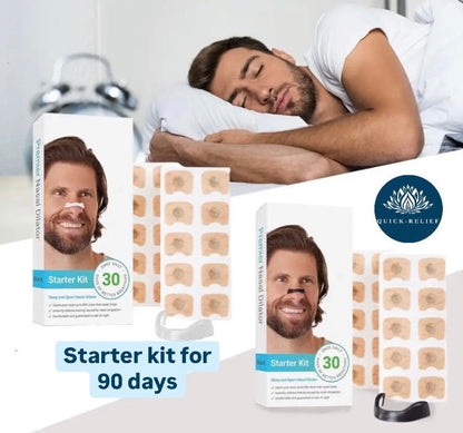 Anti snoring nose clip